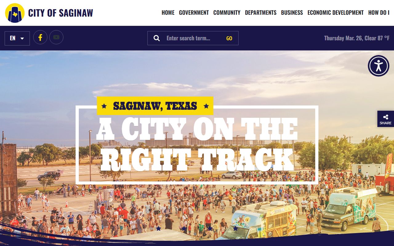 City of Saginaw official website for Saginaw White Pages searches