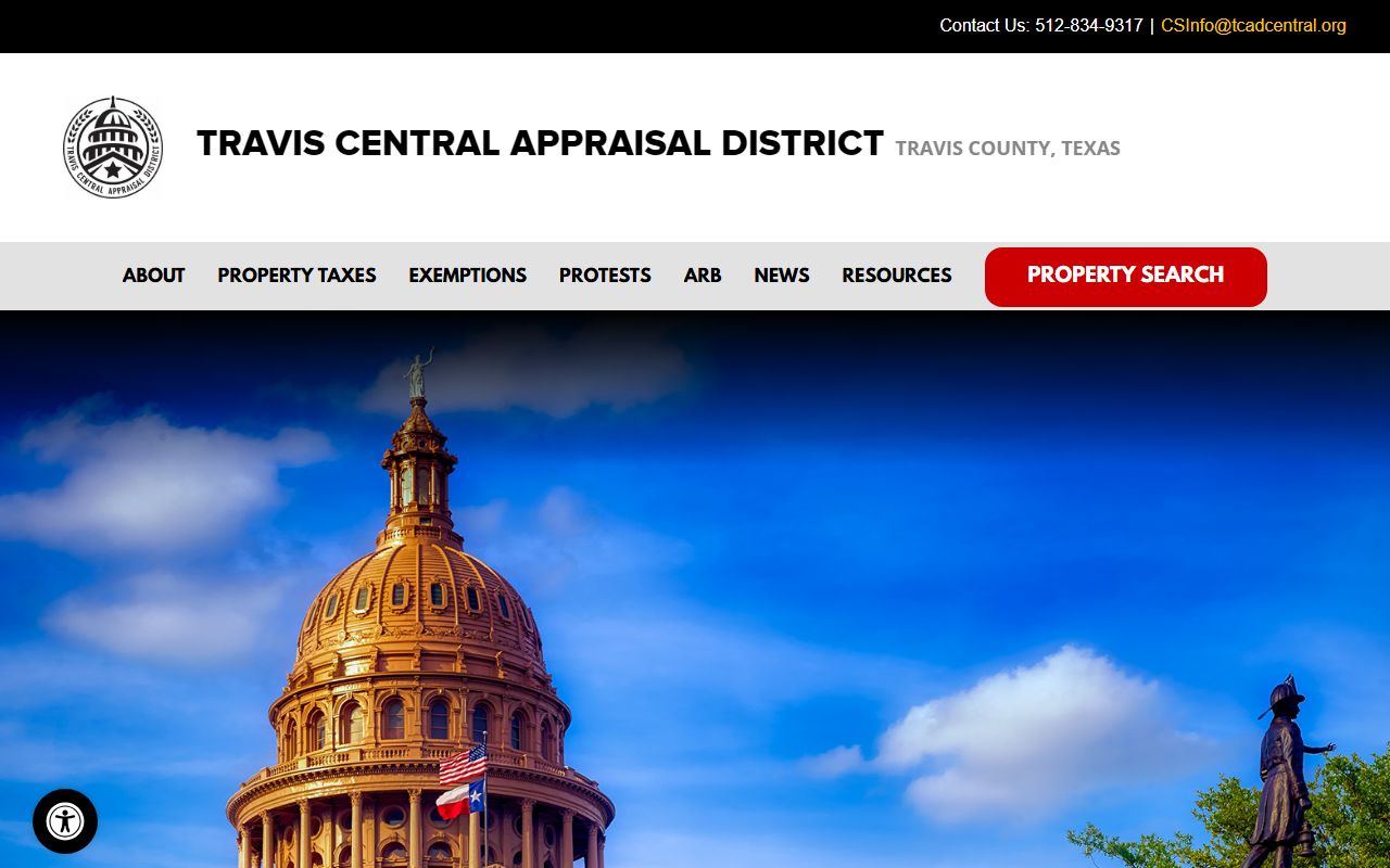 Travis County Appraisal District White Pages property search
