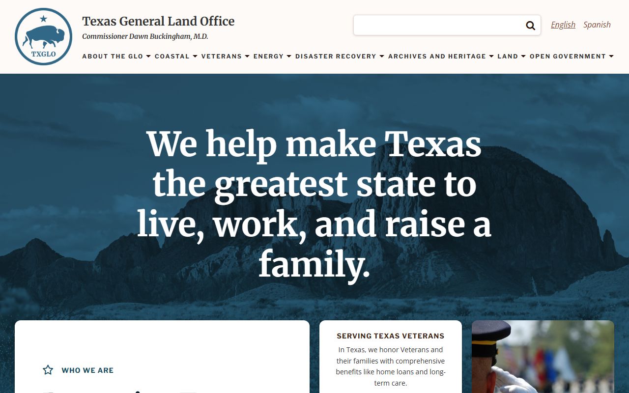 Texas White Pages General Land Office Records