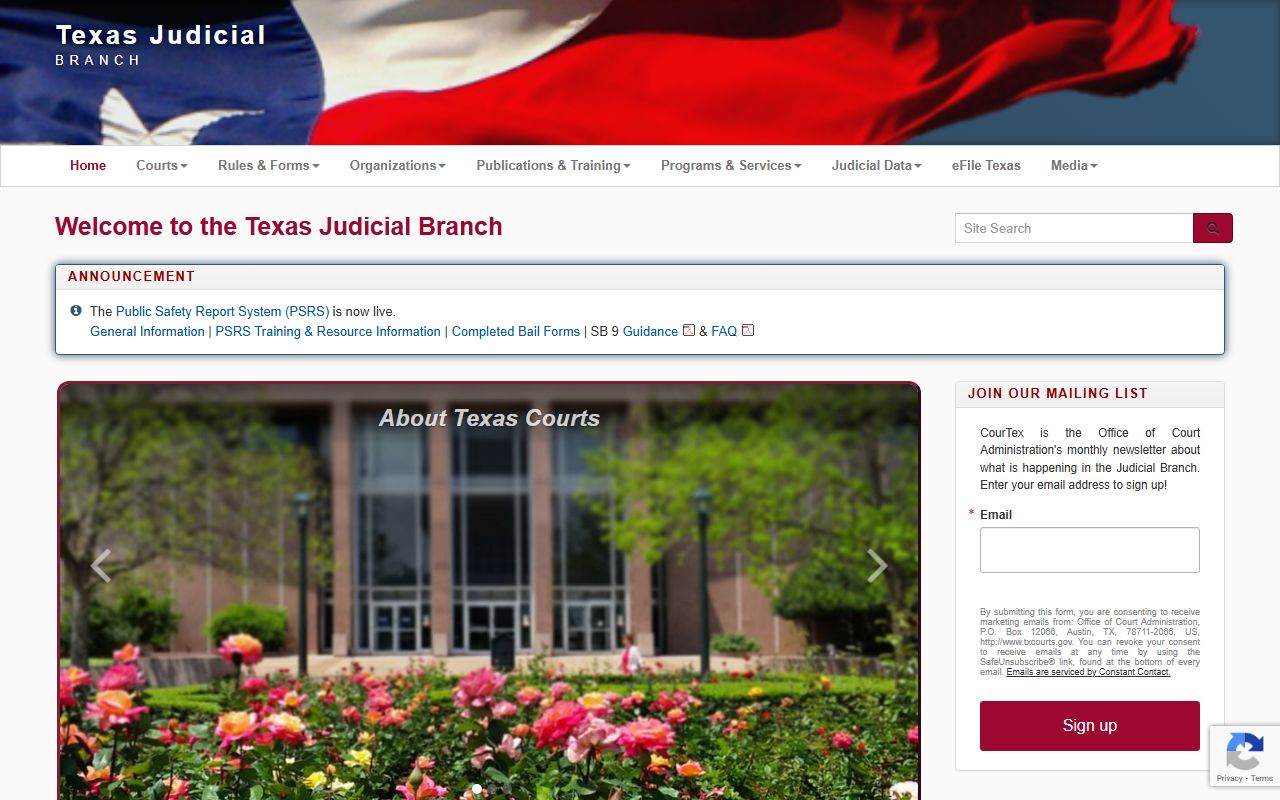 Texas White Pages Texas Courts Portal