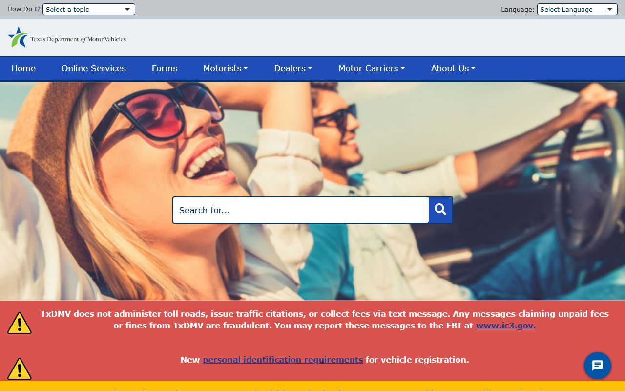 Texas White Pages Texas DMV Portal